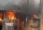 Kinshasa : Un incendie signalé près de l’arrêt Sola dans la commune de Ngaliema