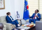 RDC : Delly Sesanga échange avec l’ambassadrice britannique sur la crise sécuritaire, le dialogue inclusif et les élections