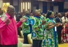 RDC : Félix Tshisekedi prend part à la dédicace du nouveau temple de l’Église Cité missionnaire Hosanna