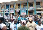 Tshopo : à Kisangani, la population manifeste contre la rébellion associée à Joseph Kabila