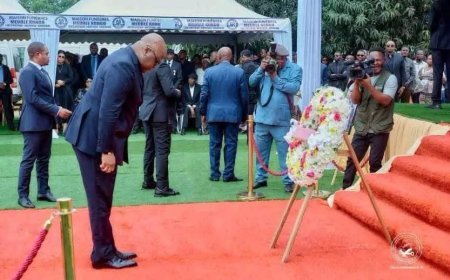 Kinshasa : Félix Tshisekedi rend un dernier hommage à Marcel Laurent Mbayo, cadre de l’UDPS/Tshisekedi