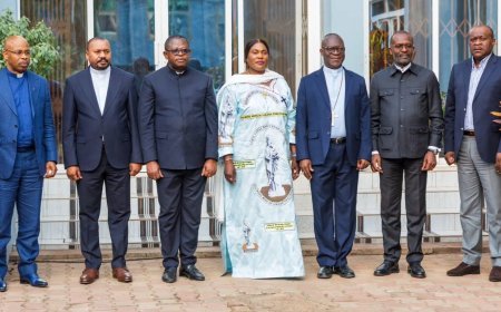 RDC : Anthony Nkinzo consulte Mgr Fulgence Muteba à Lubumbashi autour du dialogue national