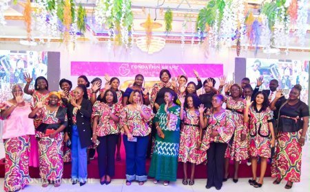KINSHASA : LA FONDATION GRÂCE À MA MÈRE CÉLÈBRE 5 ANS D’ENGAGEMENT ET D’ACTIONS EN FAVEUR DE L’AUTONOMISATION DES FEMMES