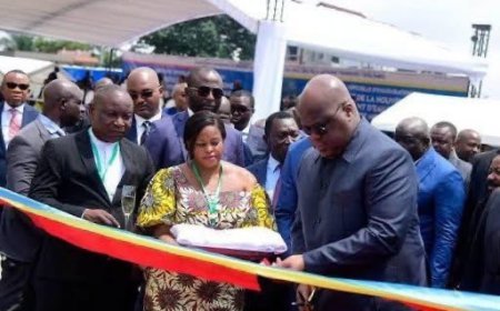 Kinshasa : Félix Tshisekedi inaugure de nouvelles infrastructures à l’UPN
