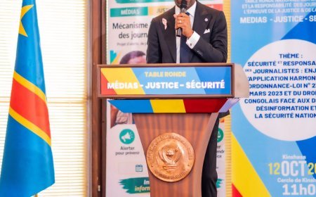 RDC : vers un mécanisme national de protection des journalistes après la table ronde Médias–Justice–Sécurité