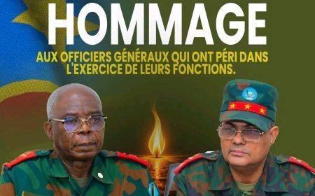 RDC : Six pays rendent hommage aux officiers et sous-officiers des FARDC décédés dans le crash aérien de Kenge