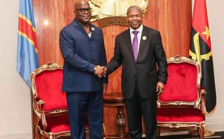 RDC-Angola : João Lourenço et Félix Tshisekedi échangent sur les relations bilatérales à Luanda