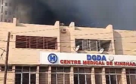Kinshasa : un incendie en cours signalé à l’hôpital de la DGDA