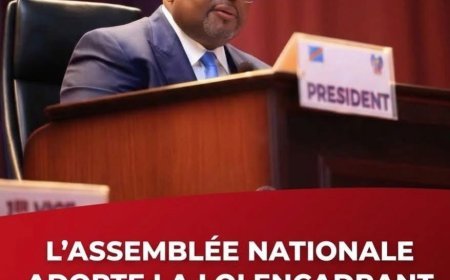 RDC : l’Assemblée nationale adopte la loi fixant les conditions d’organisation du référendum