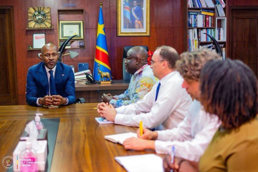 RDC : Patrick Muyaya échange avec Amnesty International sur les violations des droits humains dans l’Est