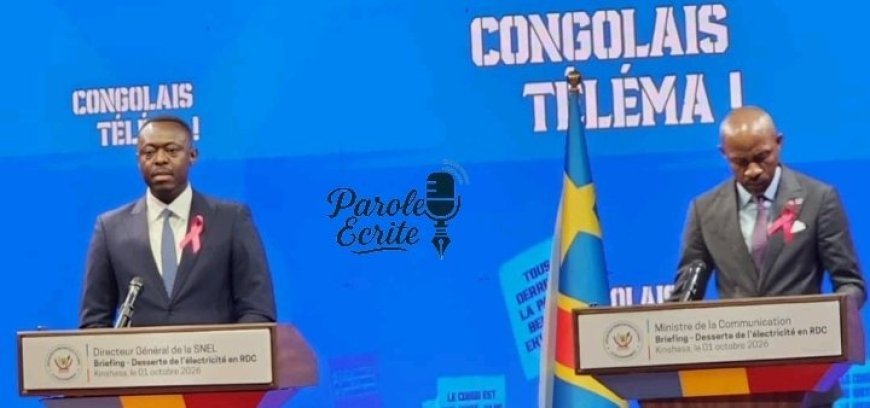 RDC : La SNEL annonce une amélioration de 20 % de la desserte électrique à Kinshasa grâce à un bateau-centrale de 134 MW