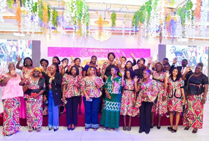 KINSHASA : LA FONDATION GRÂCE À MA MÈRE CÉLÈBRE 5 ANS D’ENGAGEMENT ET D’ACTIONS EN FAVEUR DE L’AUTONOMISATION DES FEMMES