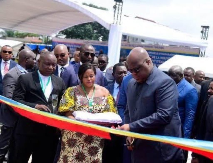 Kinshasa : Félix Tshisekedi inaugure de nouvelles infrastructures à l’UPN