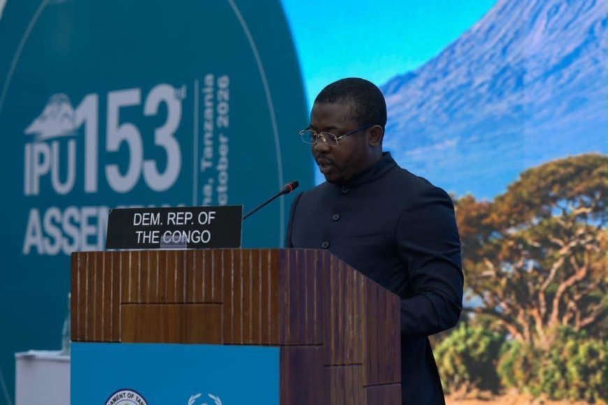 UIP 2026 à Arusha : le sénateur Moïse Ekumbo Longulu plaide pour une jeunesse actrice de la paix en RDC