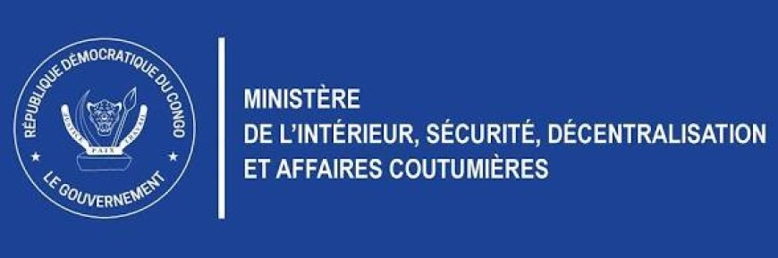 RDC : le ministère de l’Intérieur suspend les activités de 13 partis politiques