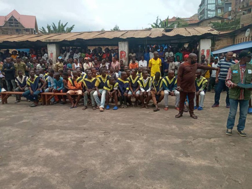 Nord-Kivu : 84 détenus préventifs libérés de la prison de Kangbayi à Beni avec l’appui de la MONUSCO