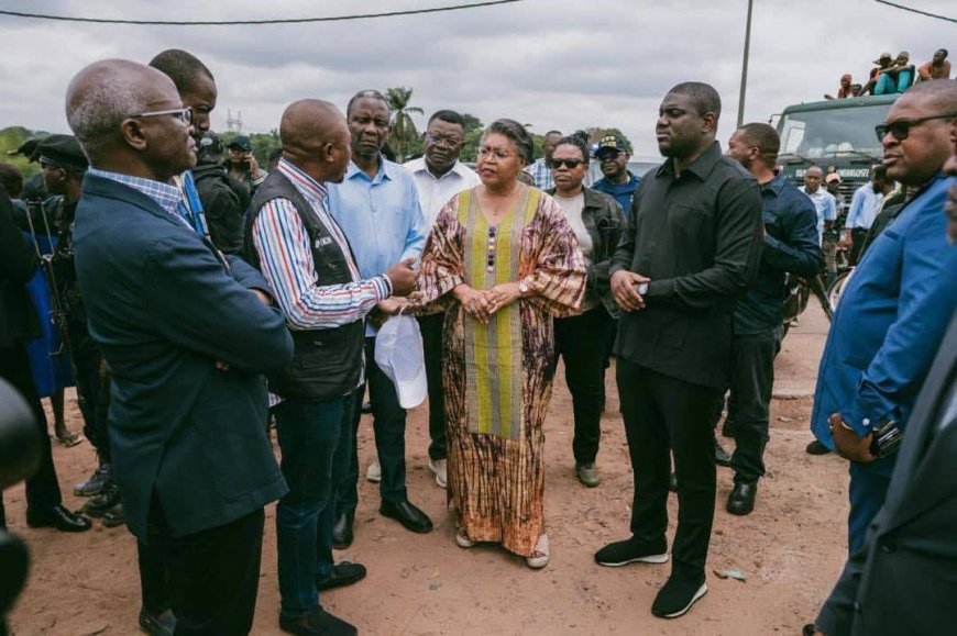 Kongo-Central : Judith Suminwa lance la navigation moderne sur la rivière Inkisi