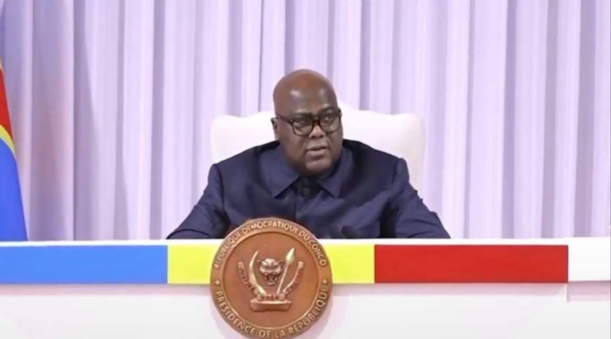 RDC : Félix Tshisekedi réaffirme sa détermination à obtenir une paix véritable dans l’Est du pays