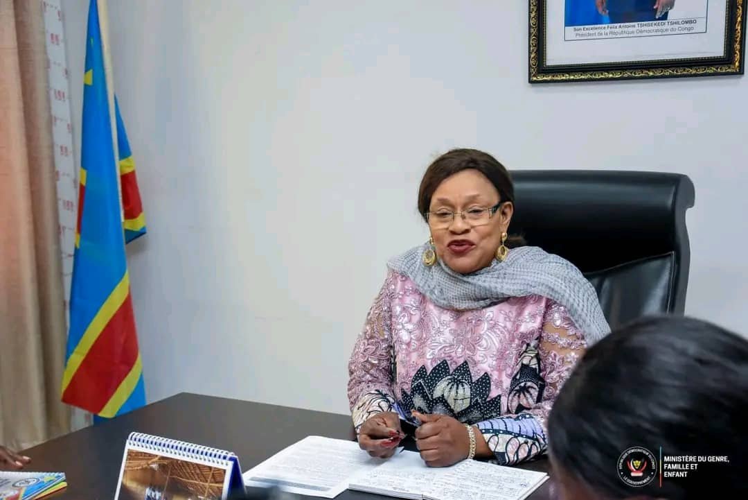 Kinshasa : La ministre nationale du genre projette une marche des femmes contre l'agression rwandaise le 14 février