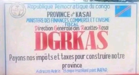 Kasaï: Les contribuables appelés à payer fiscal, DGRKAS débute le contrôle fiscal de l'IF et IRL