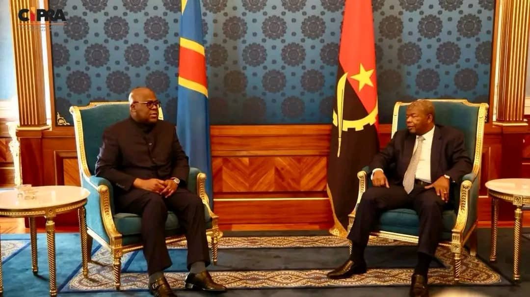 Paix en RDC : Félix TSHISEKEDI et João LOURENÇO échangent à Luanda