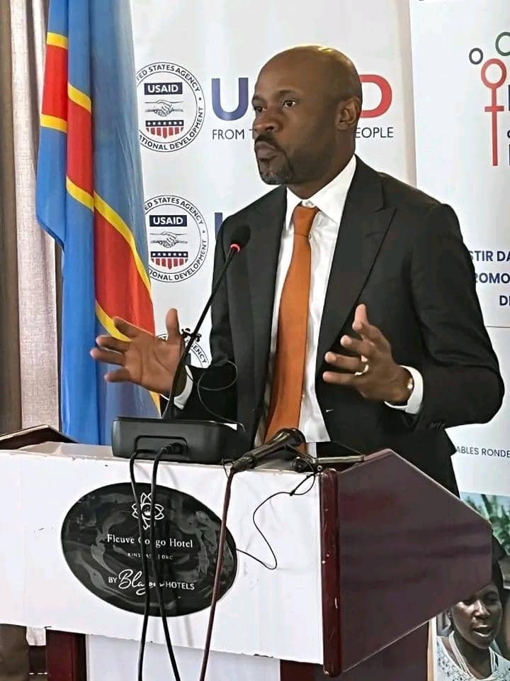 RDC: Patrick Muyaya lance la 5ème édition de la Foire des femmes professionnelles des médias organisée par l'USAID