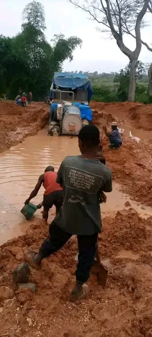 Kasaï-Centrale : Détérioration de la route Kananga &#8211; Mukamba atteint une allure inquiétante