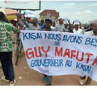 Kasaï : Marche de soutien à Guy Mafuta dispersée par la police