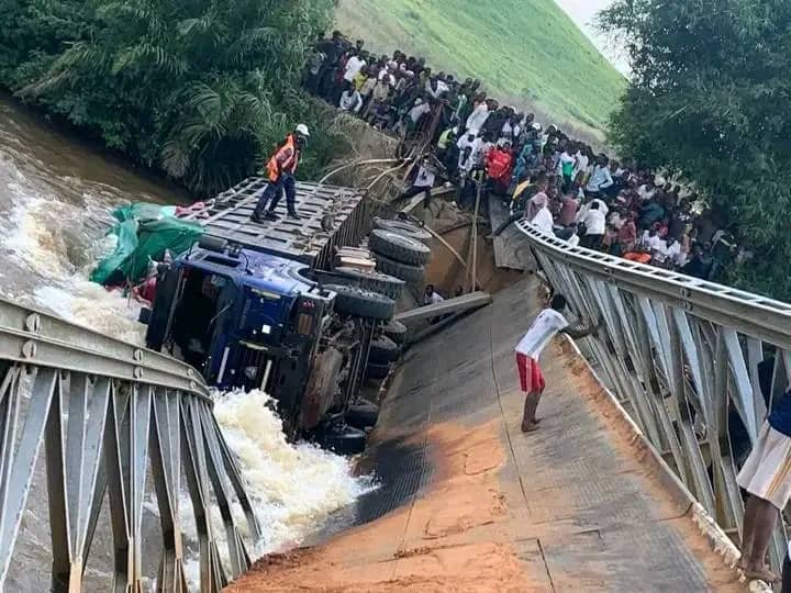 Effondrement du pont Lubi Tshiela Mavuala au Kasai oriental : Plusieurs morts et dégâts signalés