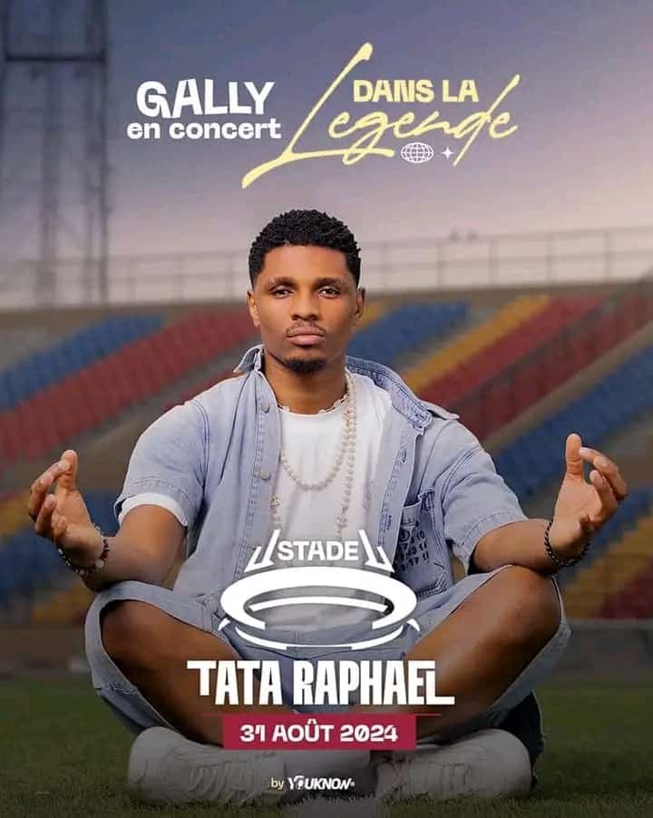 Kinshasa : Gally Garvey prévoit un méga concert en août au stade Tata Raphaël