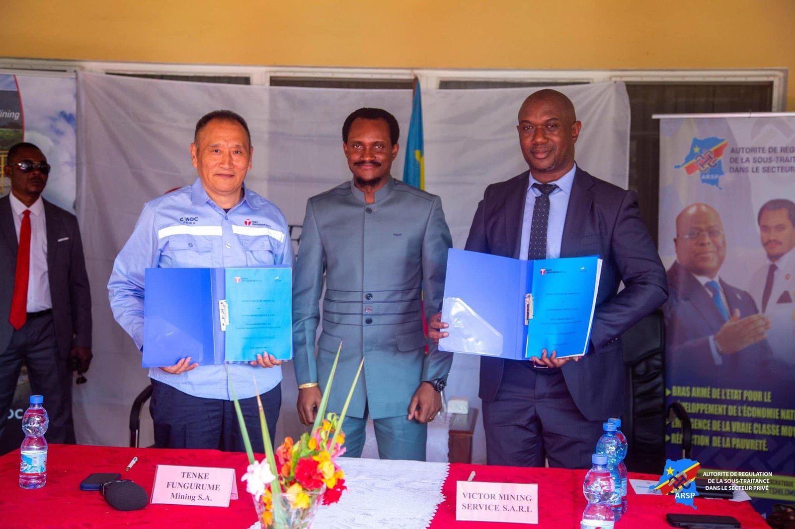 Une révolution économique en RDC avec l'accompagnement de l'ARSP: La signature des contrats de 100 millions de Dollars s'effectue en une journée sous le Leadership éclairé de Miguel Kashal