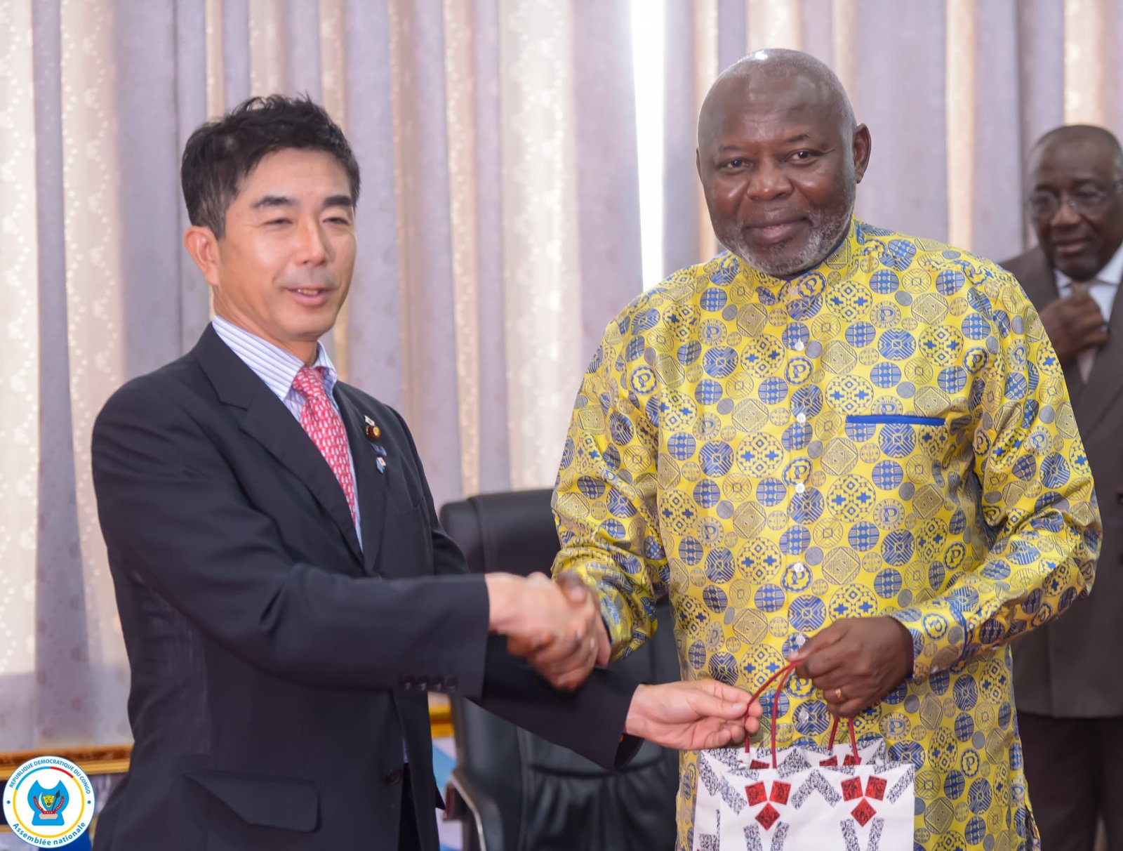 RDC : Le Parlement Japonais envisage renforcer son amitié de cooperation avec le Parlement congolais